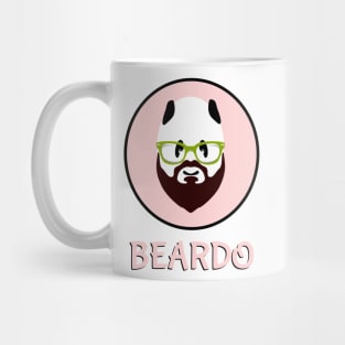 Beardo Panda with a Beard Mug